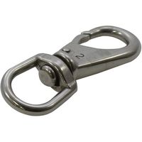 八幡ねじ YAHATA ステンレス ナスカン スイベル 1 4979874051028 1セット(3個) 683-2935（直送品）