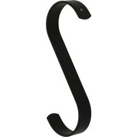 八幡ねじ YAHATA プレートSカン サテンブラック 125 4944825551506 1セット(3個) 682-2020（直送品）