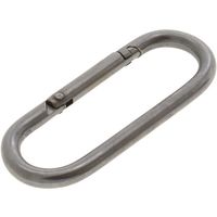 八幡ねじ YAHATA ステンレスミニカラビナ 6 4944825548087 1セット(5個) 683-2950（直送品）