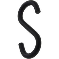 YAHATA SELECTS 補助金具 Sフックマットブラック S44 4979874069443 1セット(10個:2個×5パック)（直送品）