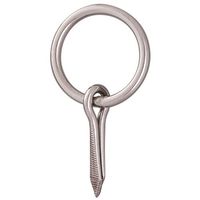 八幡ねじ YAHATA ステンレス打ち込み丸カン 6 4979874004239 1セット(5本) 683-2933（直送品）