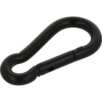 八幡ねじ YAHATA セイフティーフック B型 黒 8 4944825547844 1セット(5個) 683-2993（直送品）