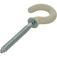 八幡ねじ YAHATA カラーよーと足長 22mm アイボリー 4979874412201 1セット(10個:2個×5パック)（直送品）