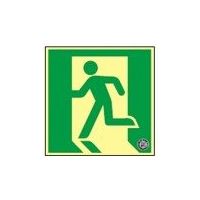 避難口誘導標識 蓄光式」通販 - アスクル