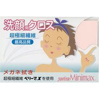 パール 洗顔用クロス ピンク 15106 1セット(6枚) 683-1523（直送品）