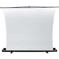 オーエス OS 103型 フロアスタンドスクリーン SVS-103FN-H2-WV103 1台 551-8185（直送品）