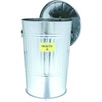 渡辺金属工業 オバケツ オバケツKM70シルバー・キャスター付 KM70 1個 554-9387（直送品）