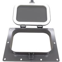 旭産業(点検窓) FREEPA 点検窓 A2形フランジタイプ(発泡パッキン) AFP-A2-F 1個 566-3593（直送品）