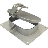 旭産業(点検窓) FREEPA R2形オール耐蝕/フランジタイプ(発泡パッキン) AFP-R2-F 1個 566-3646（直送品）