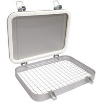 旭産業(点検窓) FREEPA Q3形耐蝕/ハイネック網付(ネオプレンパッキン) AFP-Q3-H-GK-N 1個 566-0252（直送品）