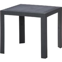 不二貿易 ステラ テーブル 80角 ブラック(11236) 49921 1個 540-6726（直送品）