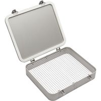 TSUBACO つばきワンタッチ窓 オール耐食シリーズ ハイネック 網付ローラキャッチ式 350X500 CMD-R3-H-G 1個（直送品）