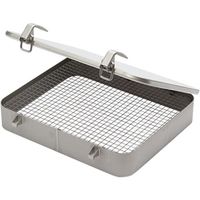 TSUBACO つばきワンタッチ窓 オール耐食シリーズ ハイネック 網付ローラキャッチ式 500X600 CMD-R4-H-G 1個（直送品）