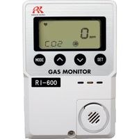 理研 簡易定置型二酸化炭素計 RIー600(0ー2VOL%)リモートセンサー(3m)AC100V仕様 RI600-01-02 AC 2 1台（直送品）