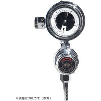 千代田 ガス節約器付調整器エコノダイヤル(ミニレギュレーター付) 配管取出し用(Ar用50L) 085185-U-HR-AR-50L 1台（直送品）