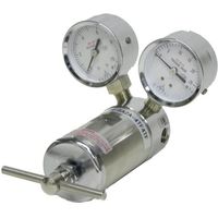 ユタカ Crown ブラス製高圧調整型圧力調整器 HBH1-4-AA7A-2RF4TF-V N2 1個 629-9787（直送品）