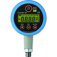 クローネ 高精度デジタル圧力計 ゲージ圧 外部電源駆動（24V） KDM30ALPHA-70MPAG-M