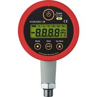 高精度デジタル圧力計 KDM30 絶対圧 電源アダプター(AC100V) 赤 ブザー KDM30ALPHA-100KPAA-A-RE-X（直送品）