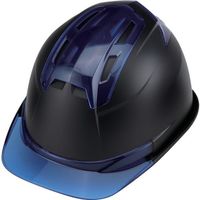 トーヨーセーフティ トーヨーセフティ つや消しヘルメット ヴェンティーエム NO.396FEM-BU-BK 1個 662-6789（直送品）