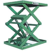 スギヤス テーブルリフト 1TON 均等荷重1000kg 揚程1650mm テーブル寸法1380×900mm 2AX100BT-B 1台（直送品）