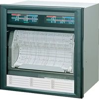 チノー CHINO EL3000シリーズ 打点式 アナログ記録計 EL3D25-000 1台 722-0022（直送品）