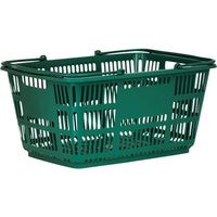 スーパーメイト カゴCBー33Eダークグリーン360×505×250 CB-33EDGN 1個 339-8425（直送品）