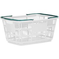 スーパーメイト カゴCBー33Eホワイト×ブルーグリーン360×505×250 CB-33EWBG 1個 339-8427（直送品）