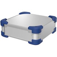 タカチ電機工業 タカチ コーナーガード付アルミケース AUG133-25-16-SN 1台 538-3767（直送品）