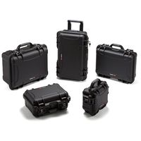 タカチ電機工業 タカチ 鍵付防水キャリングケース 内装スポンジフォーム付き NKK980BS 1台 628-8954（直送品）