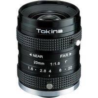 ケンコー・トキナー Tokina 1インチ対応高解像度CCTVレンズ 焦点距離20mm KCM-2016UMP5 1台 677-7551（直送品）