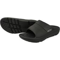 喜多 柔らかいリカバリーサンダル EVAラバー ブラック S(23.5~24.0) SK4900-BK-S 1足 689-3073（直送品）