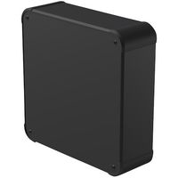 タカチ電機工業 タカチ アルミコントロールボックス AUX44-30-20RH-BB 1台 653-7865（直送品）