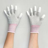 丸和ケミカル 制電PUトップ手袋 10双入 Sサイズ 1757-S 1組(10双) 684-2488（直送品）