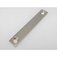 二六製作所 NK297 ネオジム 80×10×3―2×M3皿穴(N35)皿ボルト付 1パック(3個) 683-4324（直送品）