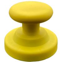 東京パーツセンター ラクテム カラーマグネット ツマミ型 φ53 イエロー CMK53-Y 1個 682-8100（直送品）