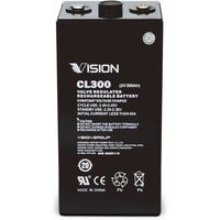岡田商事 制御弁式鉛蓄電池MSE型 VISIN CL300 1個 682-8235（直送品）