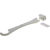 八幡ねじ YAHATA 室内物干し掛け ドライハンガー 0190ー001 4901099270847 1パック(2本) 683-6084（直送品）