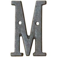 トレード sign city アイアンアルファベット 「M」 木製ボード 切文字 60523ー13 6300056812 1個（直送品）