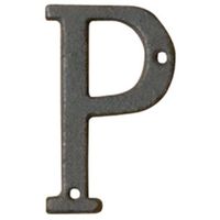 トレード sign city アイアンアルファベット 「P」 木製ボード 切文字 60523ー16 6300056815 1個（直送品）