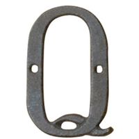 トレード sign city アイアンアルファベット 「Q」 木製ボード 切文字 60523ー17 6300056816 1個（直送品）