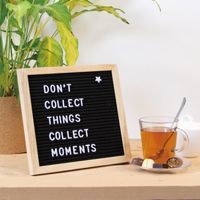 トレード sign city レターボード S 300角 木目風 専用文字付き 61667SWD 6300056797 1個（直送品）