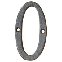 トレード sign city アイアンナンバー 「0」 木製ボード 切文字 60524ー01 6300056826 1個 682-5112（直送品）