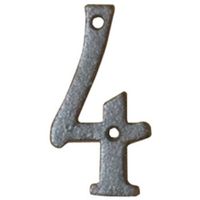 トレード sign city アイアンナンバー 「4」 木製ボード 切文字 60524ー05 6300056830 1個 682-6705（直送品）
