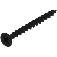 大里 OHSATO サビに強いコーススレッド 黒 サビに強いコーススレッド黒 3.8X32 544-433 1パック(170本)（直送品）