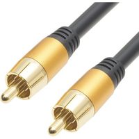 ホーリック RCAサブウーファーケーブル 2m RC20-799GB 1個 684-5120（直送品）