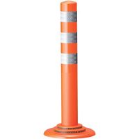 積水樹脂 積水 車線分離標 ポールコーンNF 接着式 PCー100NFRWーN 赤 1本 683-1534（直送品）