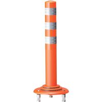 積水樹脂 積水 車線分離標 ポールコーンNF 三本脚 PCー100NFRWーCS 赤 1本 683-1537（直送品）