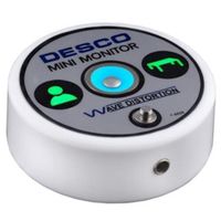 DESCO JAPAN ミニ常時モニター 100~240V 北米/日本プラグACアダプター 19341 1セット 683-6186（直送品）