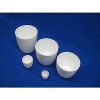 テラオカ 高純度アルミナるつぼ TRー99Xー15BF フタ 22-1205-04 1個 690-1130（直送品）