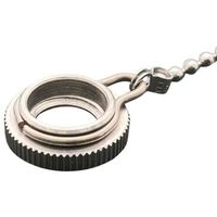 東京パーツセンター ラクテム ローレットナット 脱落防止チェーン付 M10ー500 RNC10-500 1個 688-1479（直送品）